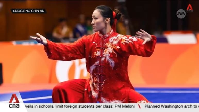Wushu exponent Zeanne Law picks up Team Singapore's first medal at 2026 Asian Games
