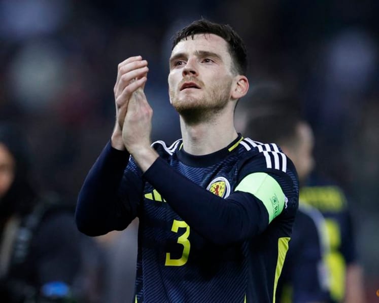 Robertson remembers Liverpool teammate Jota after Scotland qualify for World Cup