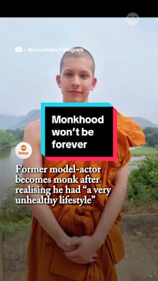 The 22-year-old is now raising money to help the city of Hervey Bay, Brisbane, build its first Buddhist temple #8dayssg #8dayssgtrending #monk #model #sgfyp 