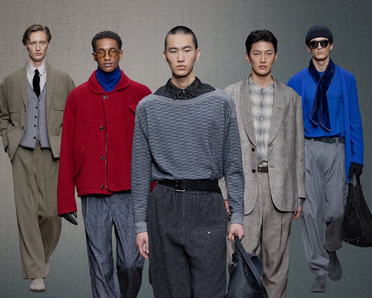 Let it drape: Good riddance to skinny menswear