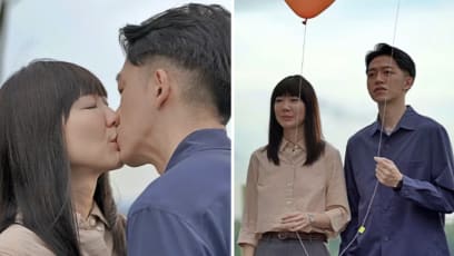 Julie Tan Says Tosh Zhang's Breath Reeked Of Nasi Lemak & Sambal Belacan When Filming Kissing Scene In New Movie Good Goodbye