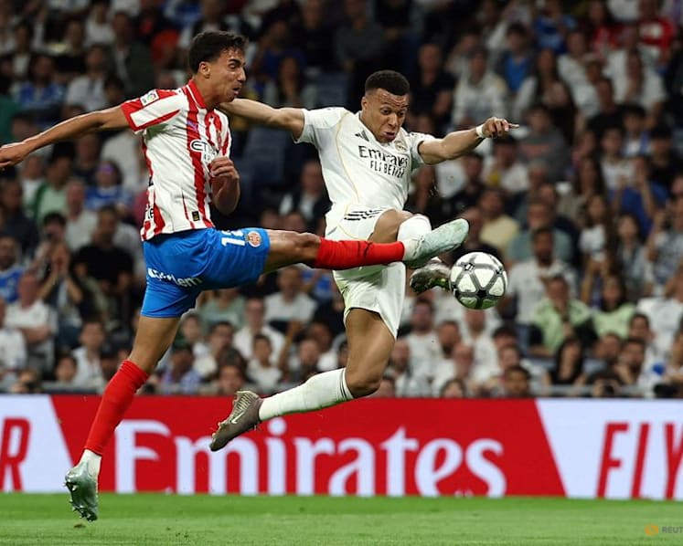 Real Madrid title hopes hit by 1-1 draw with Girona at Bernabeu