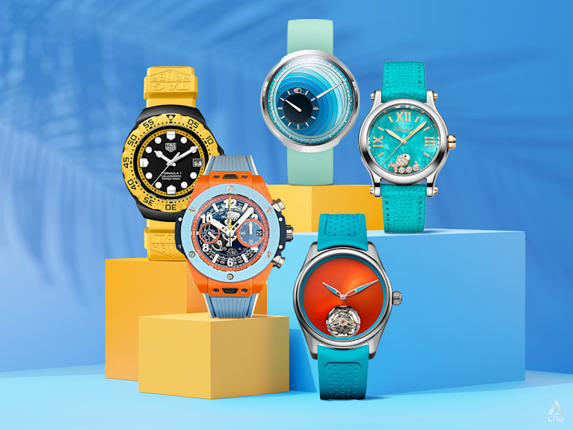 These 9 colourful watches are built for every adventure