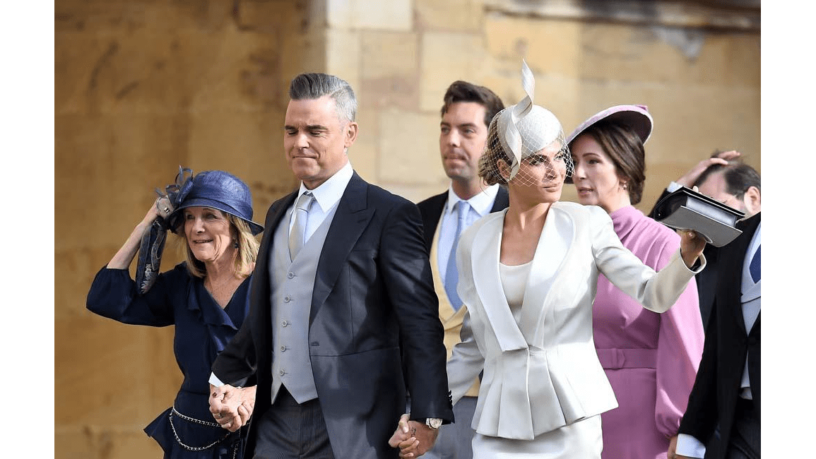 Robbie Williams sang Angels five times at Princess Eugenie's wedding