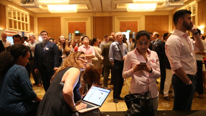 Americans in S’pore shocked, despondent at Trump win