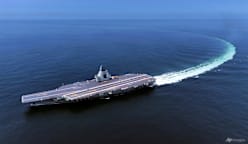 China's third aircraft carrier, the Fujian, enters service