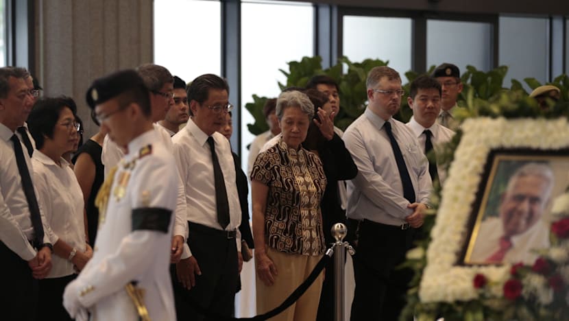 Young and old bid goodbye to S R Nathan