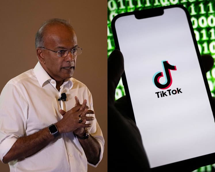 Shanmugam seeks court order requiring TikTok to name users who posted 'false, baseless' claims of extra-marital affair
