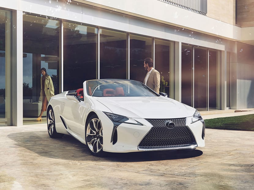 What it&rsquo;s like test-driving the new S$600,000 Lexus LC Convertible