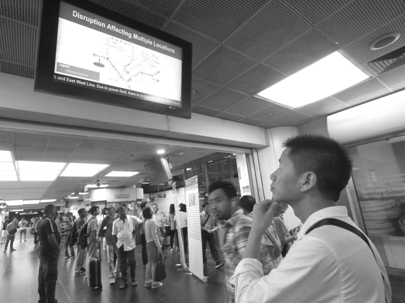 Major train breakdowns have tarnished the city-state’s reputation for efficiency. TODAY file photo