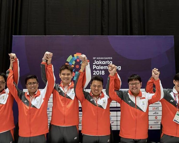 Singapore's contract bridge men's team to receive S$320,000 award for historic Asian Games gold