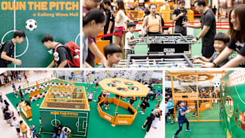 Own The Pitch: Kallang Wave Mall Brings the World Cup Buzz Home