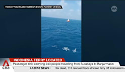 At least 129 people and crew remain missing after ferry overturns in Java Sea