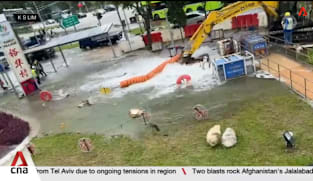 Water supply cut to several Jurong East homes for 3 hours after pipe leak