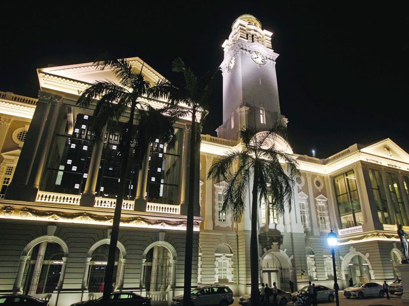 Victoria Theatre and Memorial Hall as the first place Singaporeans watched telly? You bet. Photo: Wee Teck Hian