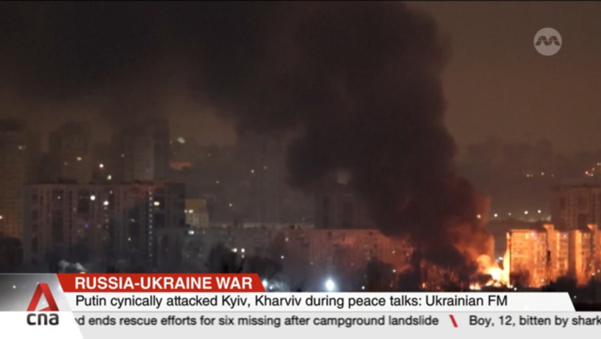 Russia-Ukraine war: Putin cynically attacked Kyiv, Kharviv during peace talks, says Ukrainian FM