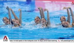 Singapore's national artistic swimming team looking to improve in formations, underwater moves 