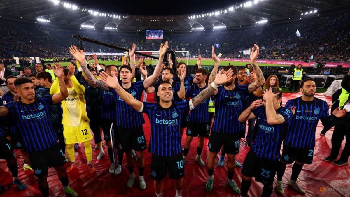 Inter clinch domestic double with Coppa Italia final victory over Lazio