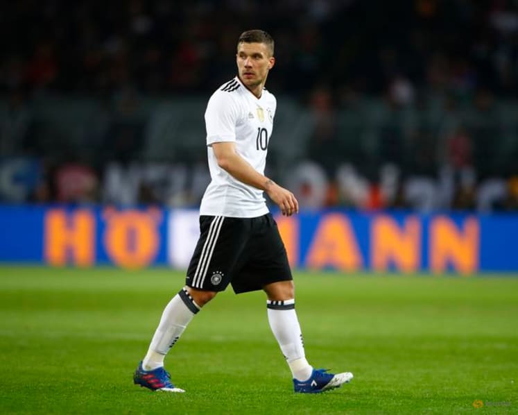 Podolski bows out on the pitch before taking over Polish club Gornik