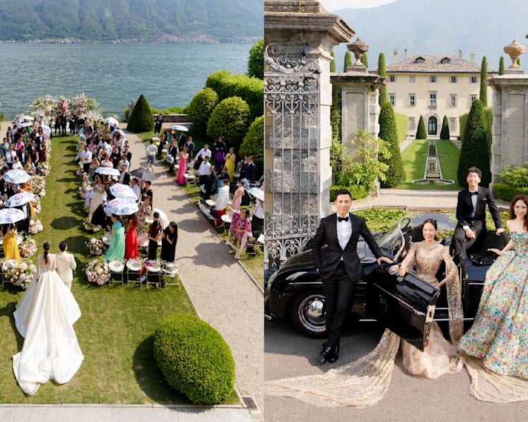 Donnie Yen and Cissy Wang mark 20th wedding anniversary in opulent Italian ceremony