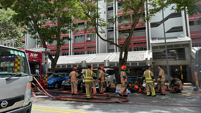 奎因街咖啡店突发火患 十人吸入浓烟一人送院