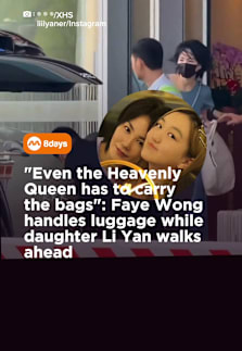 Mandopop royalty, but still mum. #8dayssgAsianEnt #8dayssg #FayeWong #MumLife #celebritykids 