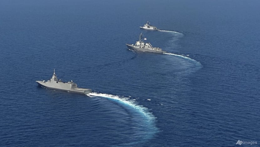 Philippines, US hold joint maritime drills in South China Sea Philippines, US hold joint maritime drills in South China Sea