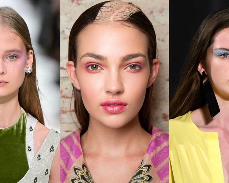 Trending now: Cool girl pastel eye makeup