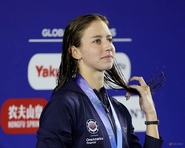 American Douglass breaks 50m freestyle world record
