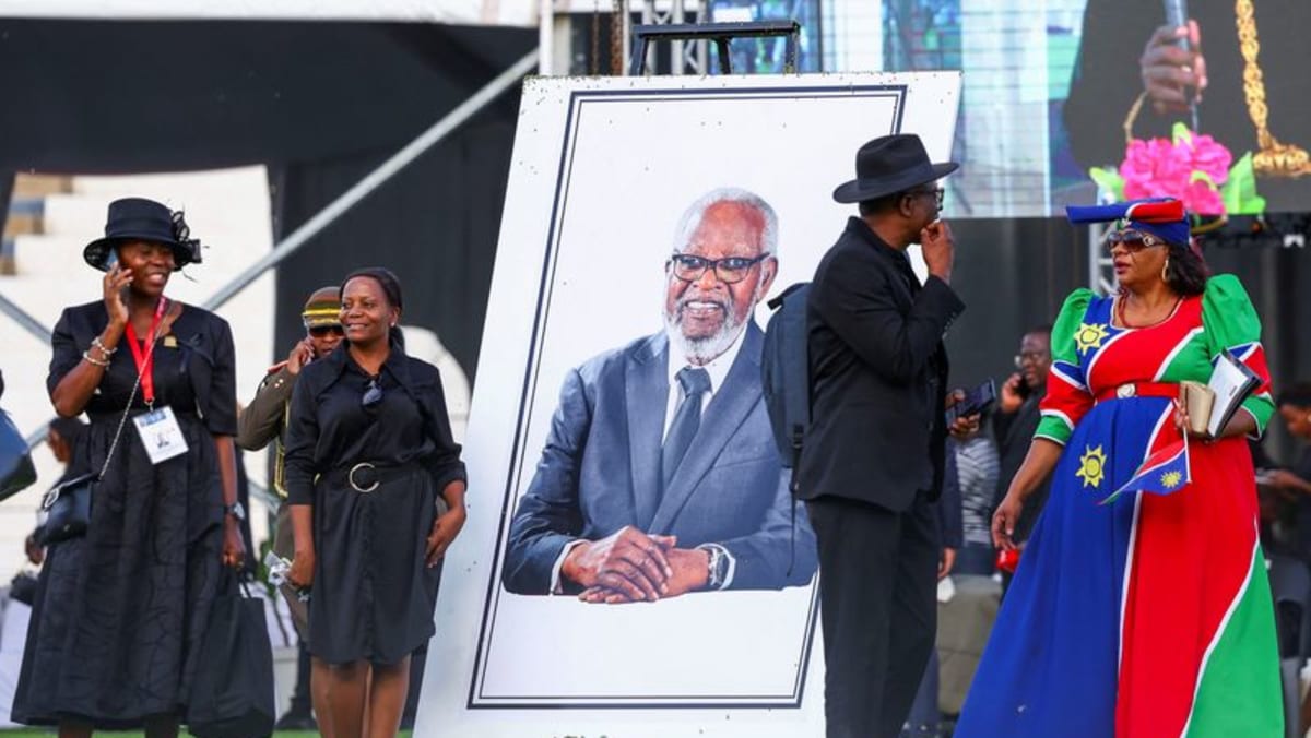 African leaders gather for funeral of Namibia’s ‘founding father’ Sam Nujoma African leaders gather for funeral of Namibia’s ‘founding father’ Sam Nujoma