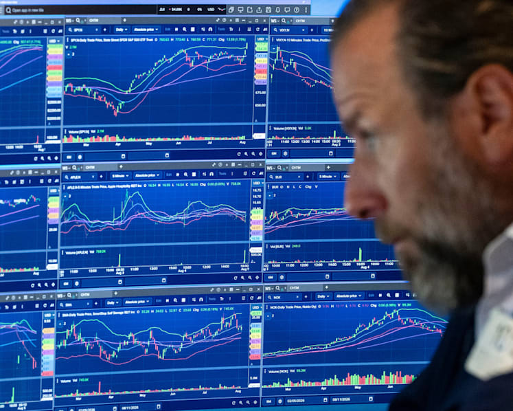 Stocks slip in cautious trading after weak US retail sales data Stocks slip in cautious trading after weak US retail sales data
