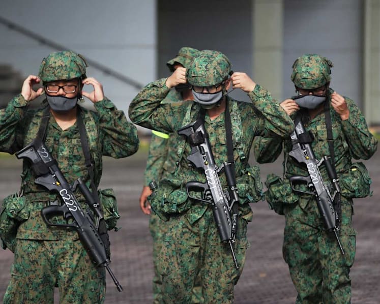 Covid-19 safety measures no hindrance to BMT on Pulau Tekong, say recruits, commanders