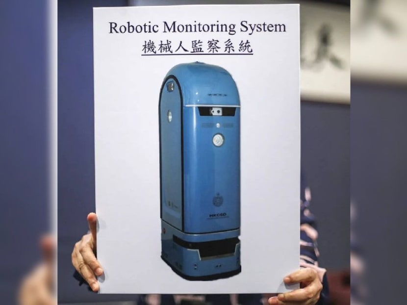An example of the technology being lined up for Hong Kong prisons to conduct checks on inmates.