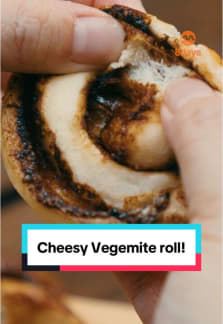 Self-taught baker Joyce sells luscious low-sugar cinnamon rolls and unusual options like cheese Vegemite rolls and a savoury spicy roll! #8dayseatcafe #8dayseat #vegemite #cinnamonroll #bakery #bread #tiktoksg #fyp 