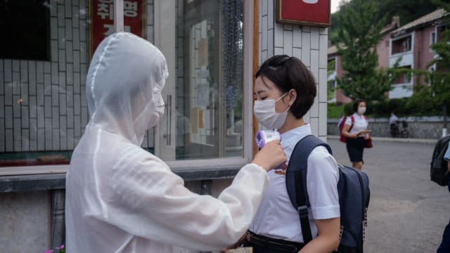 朝鲜一周内无新增发烧病例 所有患者痊愈