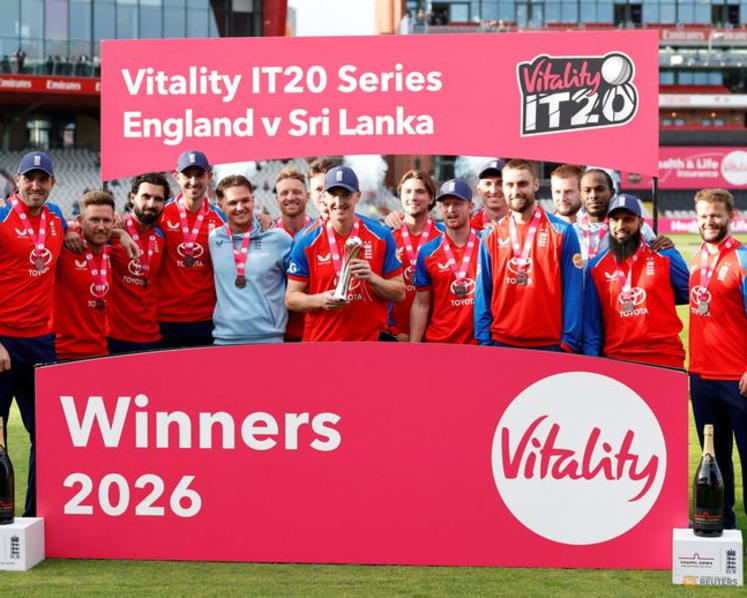 England complete T20 sweep over Sri Lanka to go back on top of world rankings