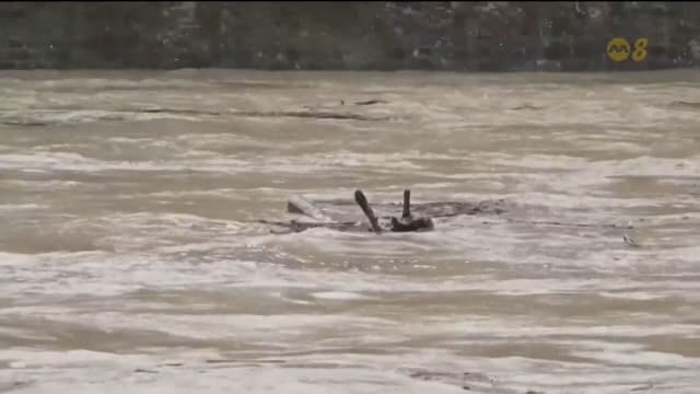意大利遭遇强降雨 多地洪水泛滥引发红色预警