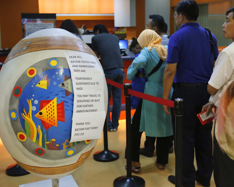 S’pore-Batam ferry services suspended for 90 minutes