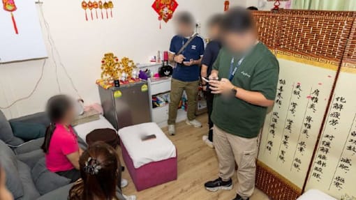 உடம்புப் பிடிப்பு நிலையங்கள் - 7 பெண்களிடம் விசாரணை