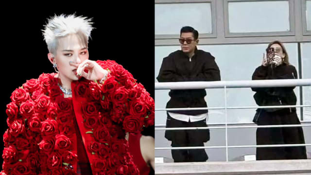 G-Dragon首尔开唱　古天乐现身支持，身旁的美女意外成焦点！