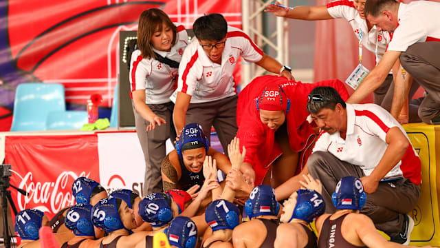 连续五届不敌泰国队 我国水球女队再夺银