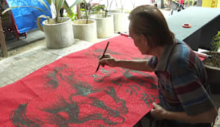 Chinese calligraphy sees renewed interest in Malaysia, especially among seniors