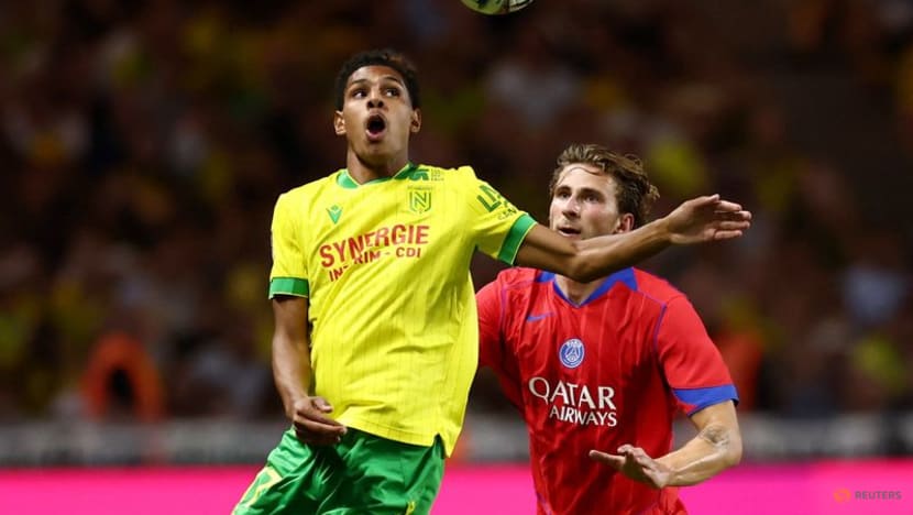 Vitinha goal guides PSG past Nantes in their Ligue 1 opener