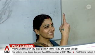 Voting underway in India’s Tamil Nadu and West Bengal