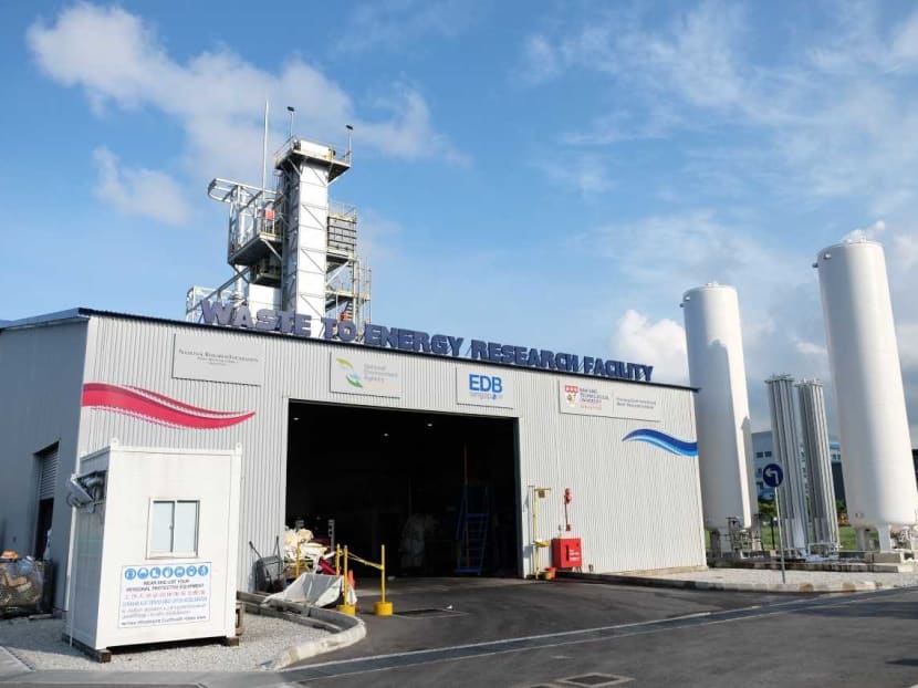 The new S$40 million research facility will process all of NTU's solid waste, and produce less ash than conventional mass burn incinerators. It will also generate electricity, metal alloys and other products.