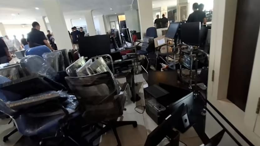 Around 200 foreigners detained over suspected online scam operation, say Batam authorities