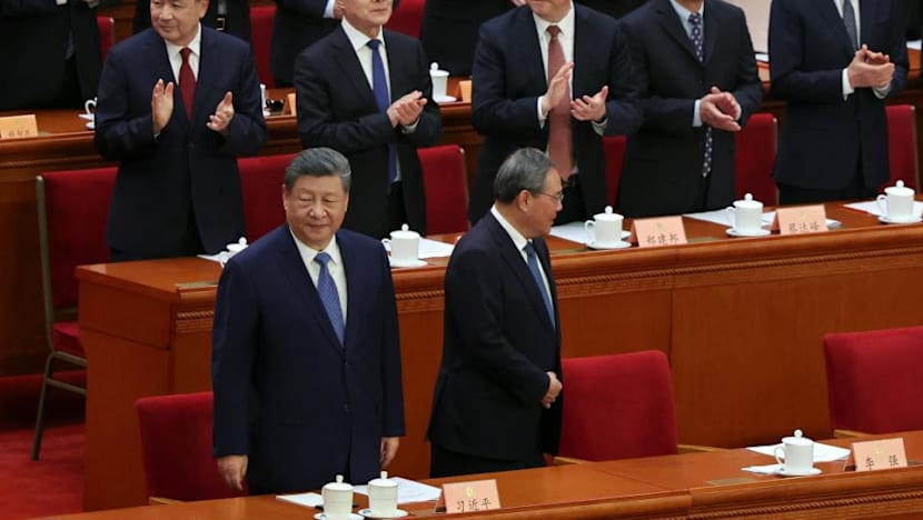 Two senior Communist Party officials absent at top Chinese political event