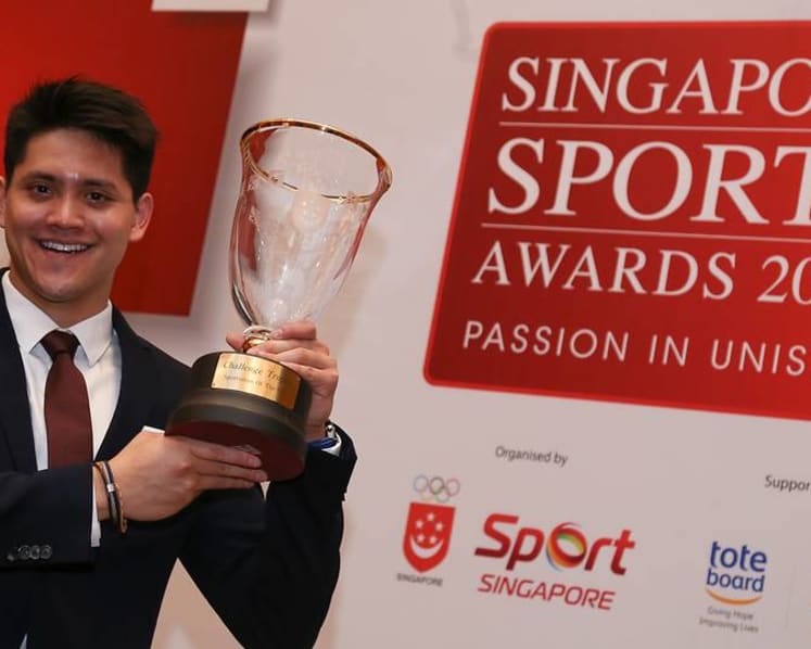 Schooling wins record 5th Sportsman of the Year Award