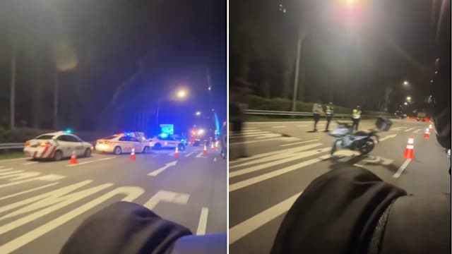 AYE发生致命车祸 31岁摩托车骑士送院后不治