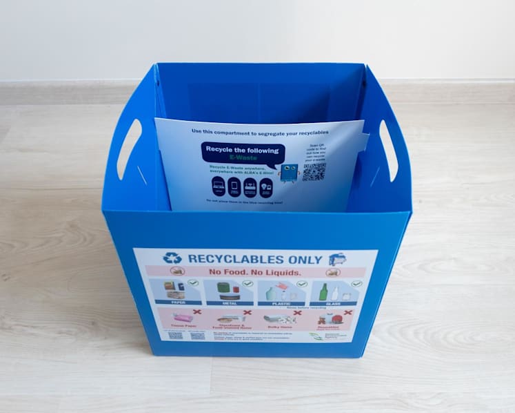 93% of free home recycling boxes distributed by Apr 30: Baey Yam Keng